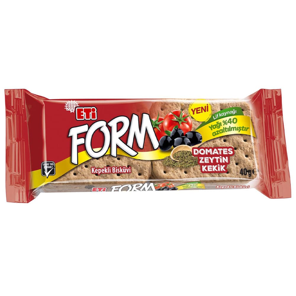 ETİ FORM KEPEK DOMATES ZEYTİNLİ