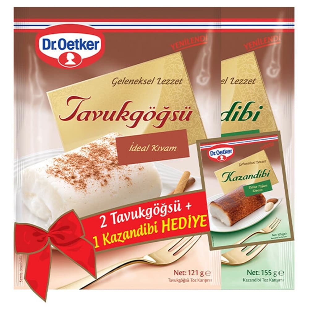 DR. OETKER 2 TAVUKGÖĞSÜ + KAZANDİBİ HEDİYE