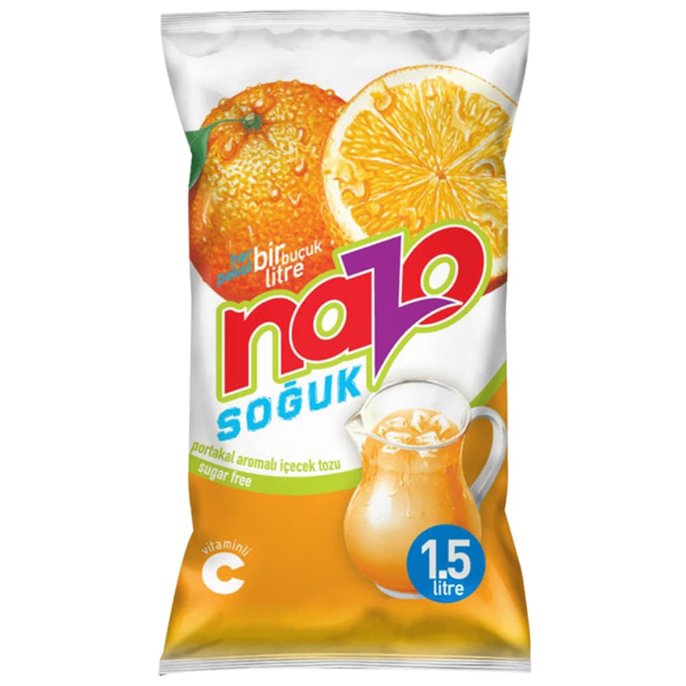 NAZO PORTAKAL AROMALI TOZ İÇECEK
