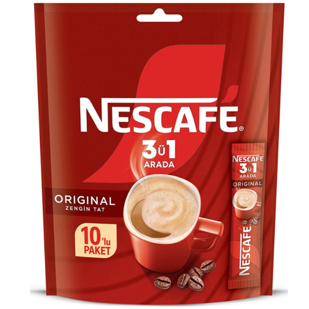 NESCAFE 3Ü1 ARADA 10'LU MP