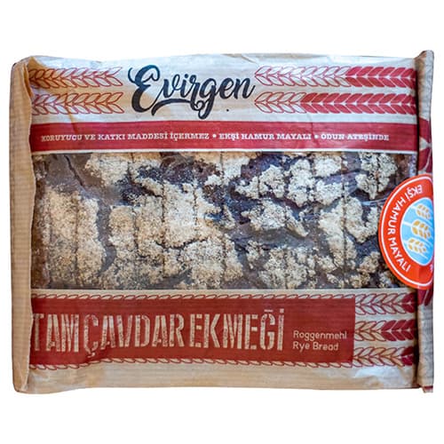 EVİRGEN ÇAVDAR UNU EKMEĞİ