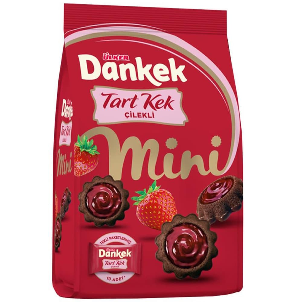 ÜLKER DANKEK TART MİNİ ÇİLEKLİ