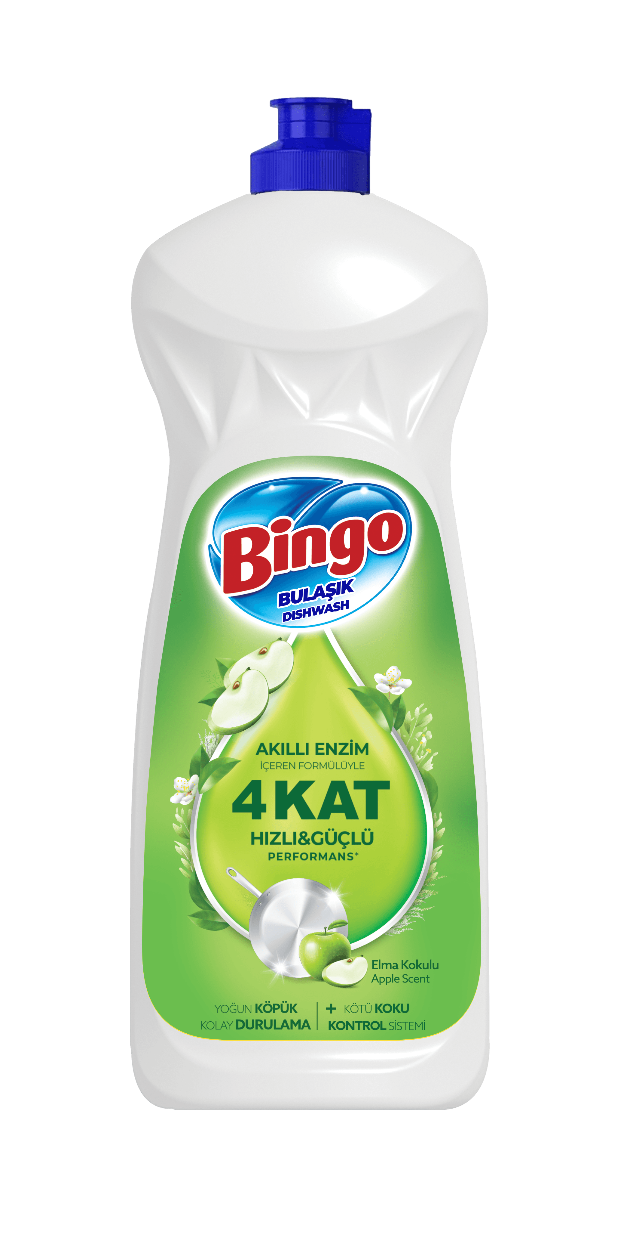BİNGO BULAŞIK DETERJANI ELMA 1500 ML