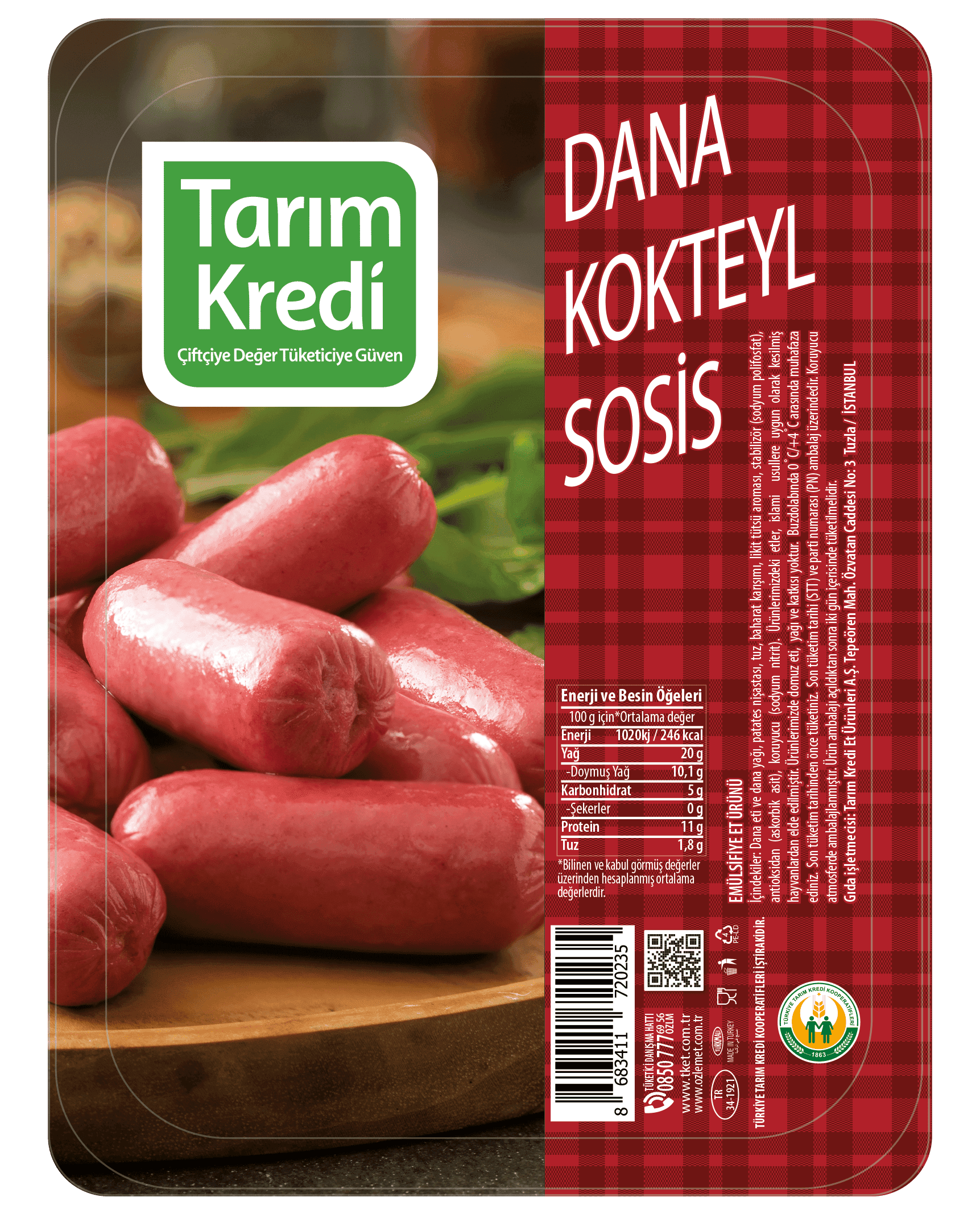 TK DANA KOKTEYL SOSİS