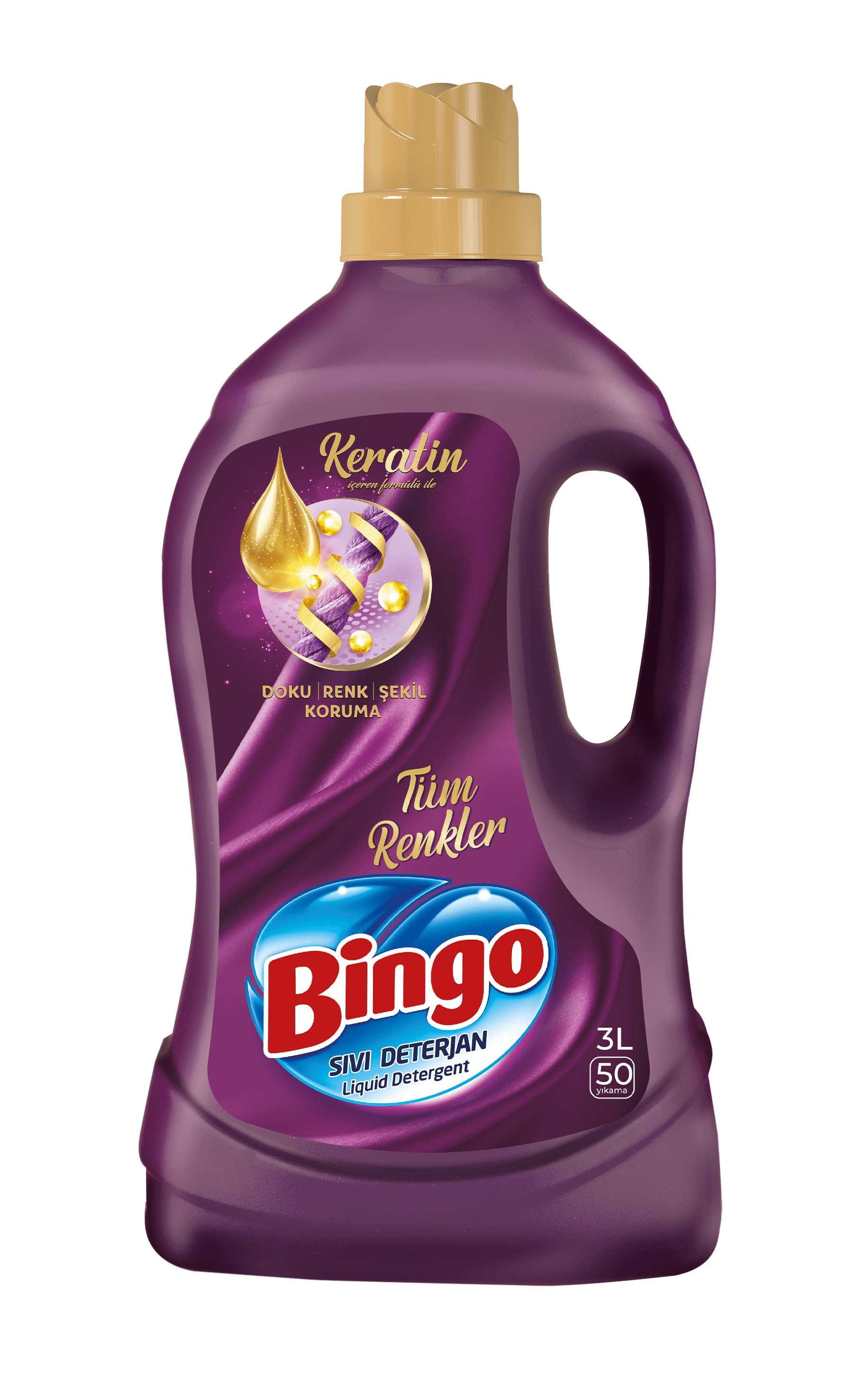 BİNGO SIVI DETERJAN TÜM RENKLER ONARAN KORUMA
