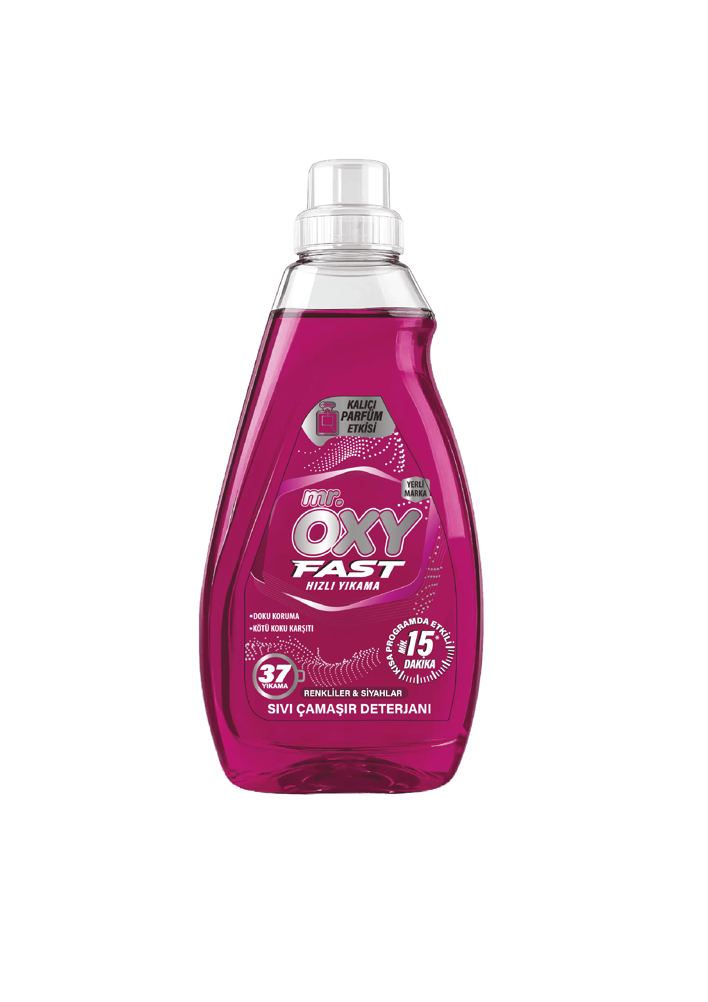 MR OXY FAST SIVI ÇAM DET.RENK.VE SİYAH 1480 ML